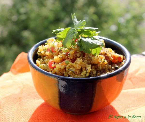Tabule de quinoa con Zaatar blog